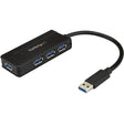 StarTech.com 4 Port USB 3.0 Hub SuperSpeed 5Gbps w/ Fast Charge - Portable USB 3.2 Gen 1 (5Gbps) Type-A Laptop/Desktop Hub - USB Bus/Self Powered — ST4300MINI