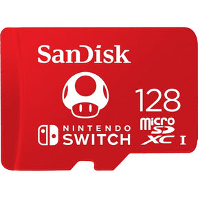 SanDisk 128 GB UHS-I (U3) microSDXC — SDSQXAO-128G-GNCZN