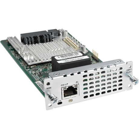 Cisco 1 port Multi-flex Trunk Voice/Clear-channel Data T1/E1 Module — NIM-1MFT-T1/E1=