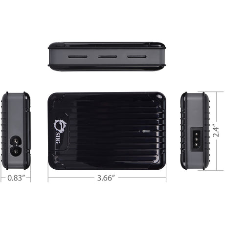 SIIG Ultra-Compact Universal Laptop Power Adapter - 90W — AC-PW1212-S1