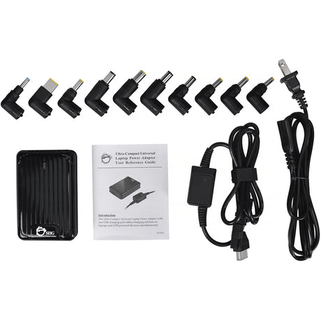 SIIG Ultra-Compact Universal Laptop Power Adapter - 90W — AC-PW1212-S1