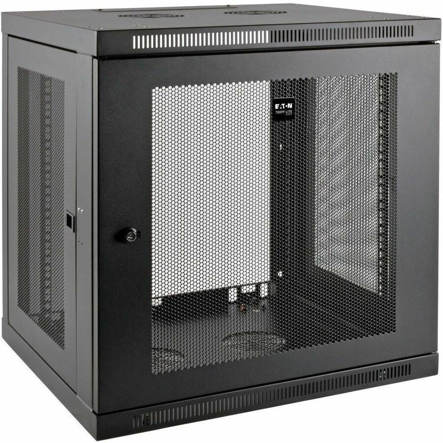 Eaton Tripp Lite Series SmartRack 12U Low-Profile Switch-Depth-Plus Wall-Mount Small Rack Enclosure — SRW12UDP