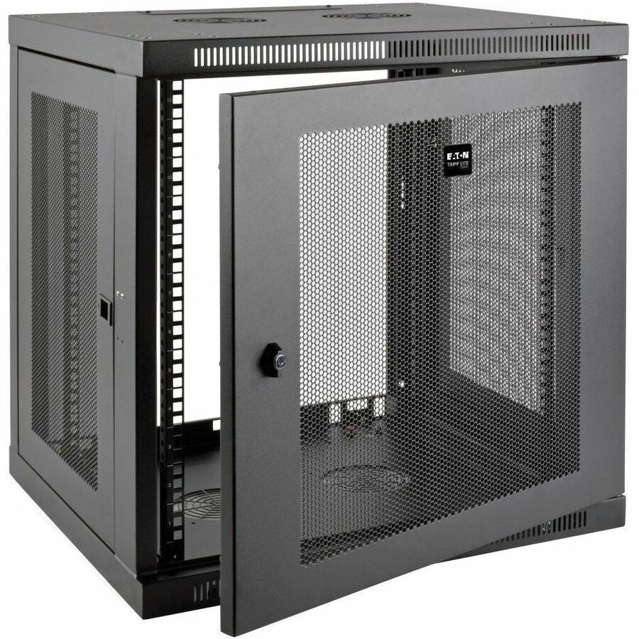 Eaton Tripp Lite Series SmartRack 12U Low-Profile Switch-Depth-Plus Wall-Mount Small Rack Enclosure — SRW12UDP