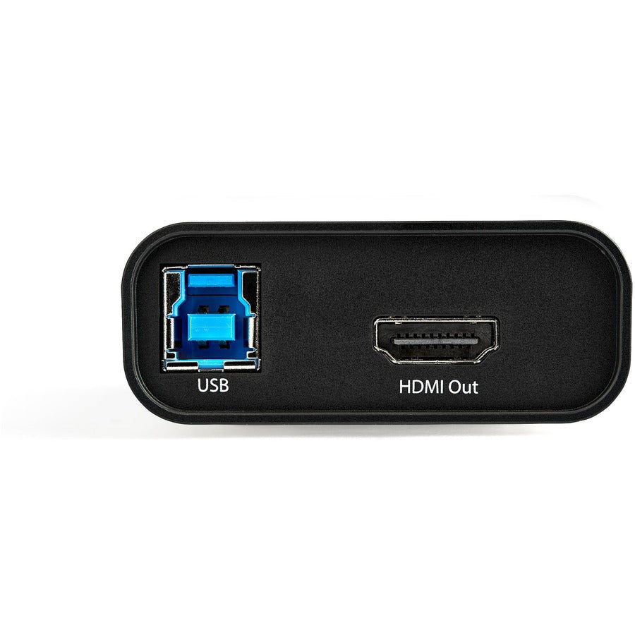 StarTech.com HDMI to USB C Video Capture Device UVC 1080p 60fps, External USB 3.0 HDMI Audio/Video Capture/Live Streaming/Recorder, TAA — UVCHDCAP