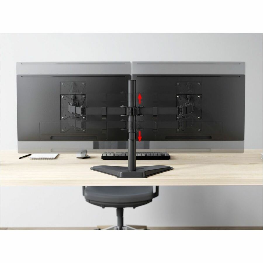 SIIG Articulated Freestanding Dual Monitor Desk Stand - 13"-32" — CE-MT1U12-S1
