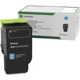 Lexmark Unison Original High Yield Laser Toner Cartridge - Cyan - 1 Each — C231HC0