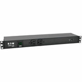 Eaton Tripp Lite Series 2kW Single-Phase Local Metered PDU + ISOBAR Surge Suppression, 3840 Joules, 100-127V Outlets (12 5-20R, 2 5-15R), L5-20P/5-20P, 15 ft. (4.57 m) Cord, 1U Rack-Mount — PDUMH20-ISO