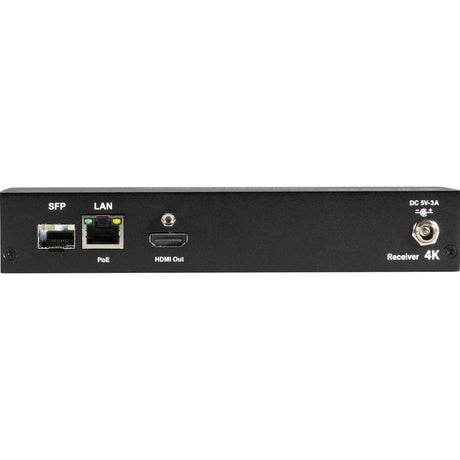 Black Box MediaCento IPX 4K Receiver - HDMI, USB, Serial, IR, Audio — VX-HDMI-4KIP-RX
