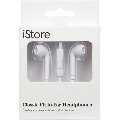 iStore Classic Fit Earbuds (White) — AEH036CAI