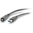 C2G 10ft USB-C to USB-A SuperSpeed USB Cable - Male to Male, 5Gbps, Black — 28833