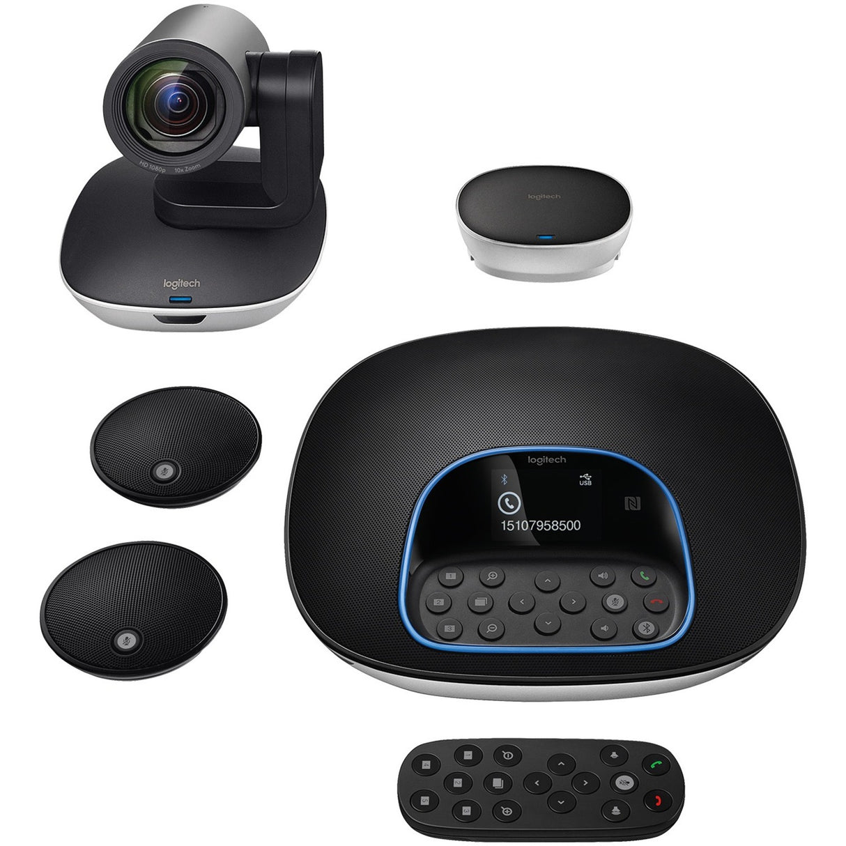 Logitech GROUP Video Conferencing System Plus Expansion Mics — 960-001060