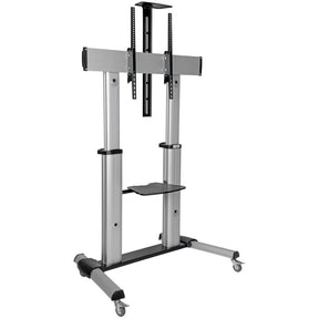 Eaton Tripp Lite Series Heavy-Duty Rolling TV Stand, Height Adjustable, 60" - 100" Screens — DMCS60100XX