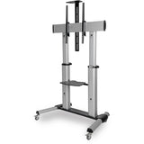Eaton Tripp Lite Series Heavy-Duty Rolling TV Stand, Height Adjustable, 60" - 100" Screens — DMCS60100XX