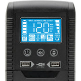 Eaton Tripp Lite Series Line Interactive UPS with USB and 10 Outlets - 120V, 1300VA, 720W, 50/60 Hz, AVR, ECO Series, ENERGY STAR V2.0 — ECO1300LCD