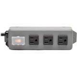 Eaton Tripp Lite Series Industrial Power Strip, 3-Outlet, 9 ft. (2.7 m) Cord, NEMA 5-15P Plug, Switch Guard — 3SP9