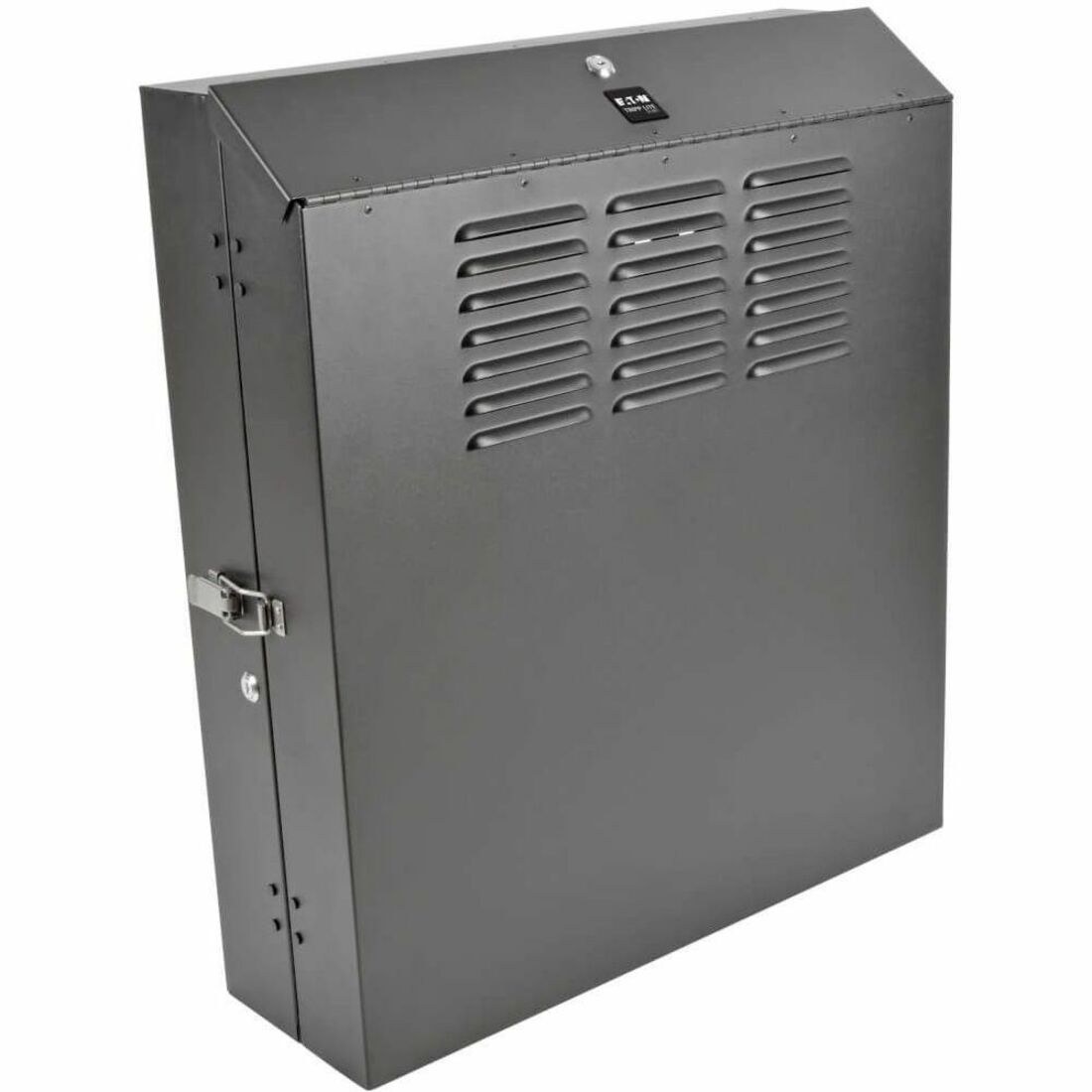 Eaton Tripp Lite Series SmartRack 4U Low-Profile Vertical-Mount Switch-Depth Wall-Mount Rack Enclosure Cabinet — SRWF4U