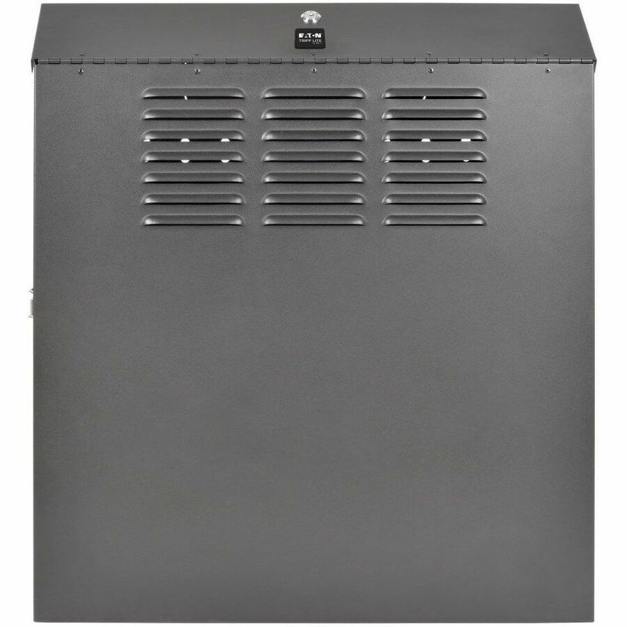 Eaton Tripp Lite Series SmartRack 4U Low-Profile Vertical-Mount Switch-Depth Wall-Mount Rack Enclosure Cabinet — SRWF4U