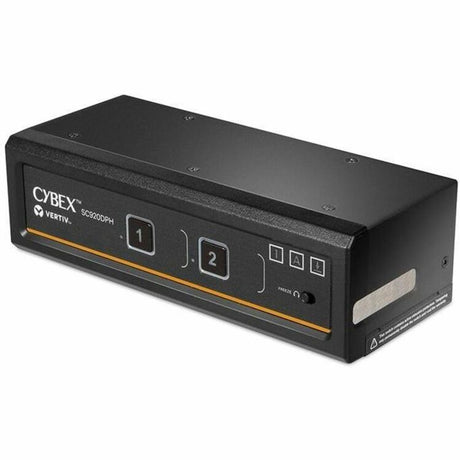 Vertiv Avocent Cybex SC900 Secure Desktop KVM Switch, Dual Head Monitor, 2 Port, Common Access Card, NIAP Version 4.0, TAA Compliant (SC920DPH-400) — SC920DPH-400
