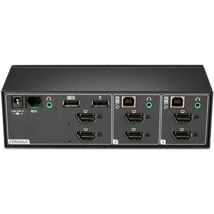 Vertiv Avocent Cybex SC900 Secure Desktop KVM Switch, Dual Head Monitor, 2 Port, Common Access Card, NIAP Version 4.0, TAA Compliant (SC920DPH-400) — SC920DPH-400