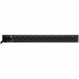 Eaton Tripp Lite Series 2.4kW Single-Phase 120V Basic PDU - 13 NEMA 5-15/20R Outlets, L5-20P Input, 6 ft. (1.83 m) Cord, 1U Rack-Mount — PDU1220T6