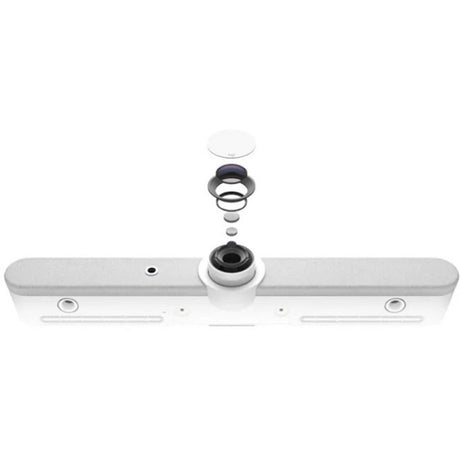 Logitech Rally Bar All-In-One Video Bar for Medium and Large Rooms, White — 960-001320