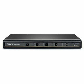 Vertiv Avocent Cybex Secure MultiViewer KVM Switch, 16 Port, Cursor Navigation Switching, NIAP Version 4.0 Certified, TAA Compliant (SCMV2160DPH-400) — SCMV2160DPH-400