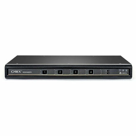 Vertiv Avocent Cybex Secure MultiViewer KVM Switch, 16 Port, Cursor Navigation Switching, NIAP Version 4.0 Certified, TAA Compliant (SCMV2160DPH-400) — SCMV2160DPH-400