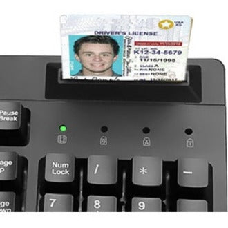 Adesso EasyTouch 630SB-TAA - Smart Card Reader Keyboard (TAA Compliant) — AKB-630SB-TAA