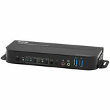 Eaton Tripp Lite Series 2-Port HDMI/USB KVM Switch - 4K 60 Hz, HDR, HDCP 2.2, IR, USB Sharing, USB 3.0 Cables — B005-HUA2-K