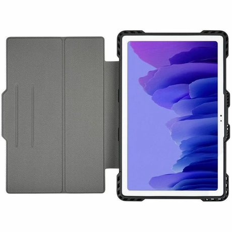 Targus Pro-Tek THZ888GL Carrying Case (Folio) for 10.4" Samsung Galaxy Tab A7 Tablet - Black/Charcoal — THZ888GL