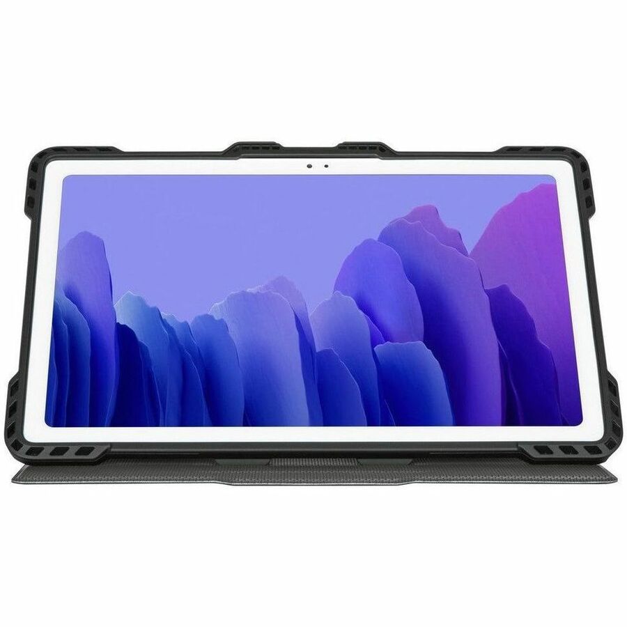 Targus Pro-Tek THZ888GL Carrying Case (Folio) for 10.4" Samsung Galaxy Tab A7 Tablet - Black/Charcoal — THZ888GL