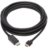 Eaton Tripp Lite Series DisplayPort 1.2 to HDMI Active Adapter Cable (M/M), 4K 60 Hz, HDR, Secure-Grip Plugs, Black, 20 ft. (6.1 m) — P582-020-4K6AE