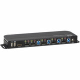 Eaton Tripp Lite Series 4-Port DisplayPort/USB KVM Switch - 4K 60 Hz, HDR, HDCP 2.2, IR, DP 1.4, USB Sharing — B005-DPUA4