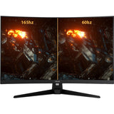 TUF VG32VQ1B 32" Class WQHD Curved Screen Gaming LCD Monitor - 16:9 - Black — VG32VQ1B