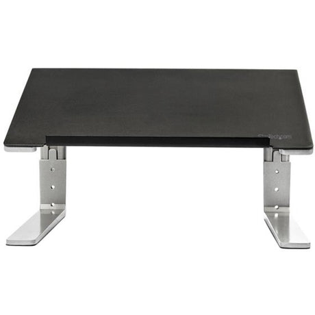 StarTech.com Adjustable Laptop Stand - Heavy Duty Steel & Aluminum - 3 Height Settings - Tilted - Ergonomic Laptop Riser for Desk (LTSTND) — LTSTND