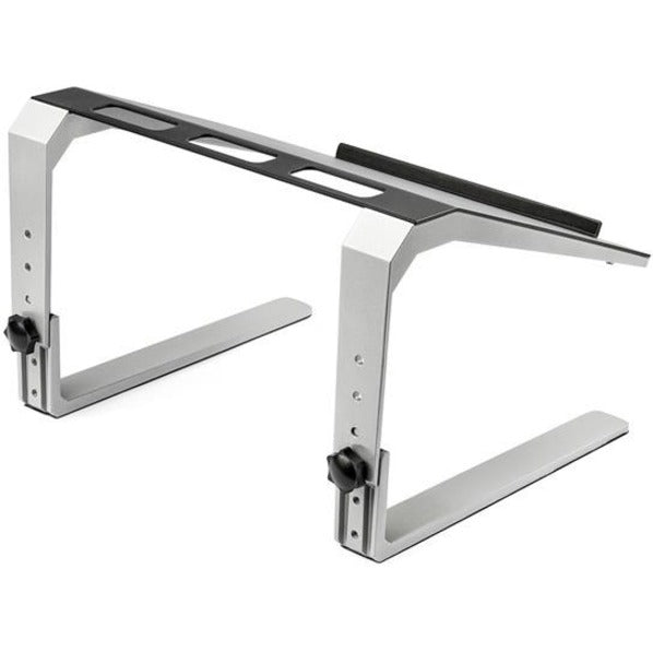 StarTech.com Adjustable Laptop Stand - Heavy Duty Steel & Aluminum - 3 Height Settings - Tilted - Ergonomic Laptop Riser for Desk (LTSTND) — LTSTND