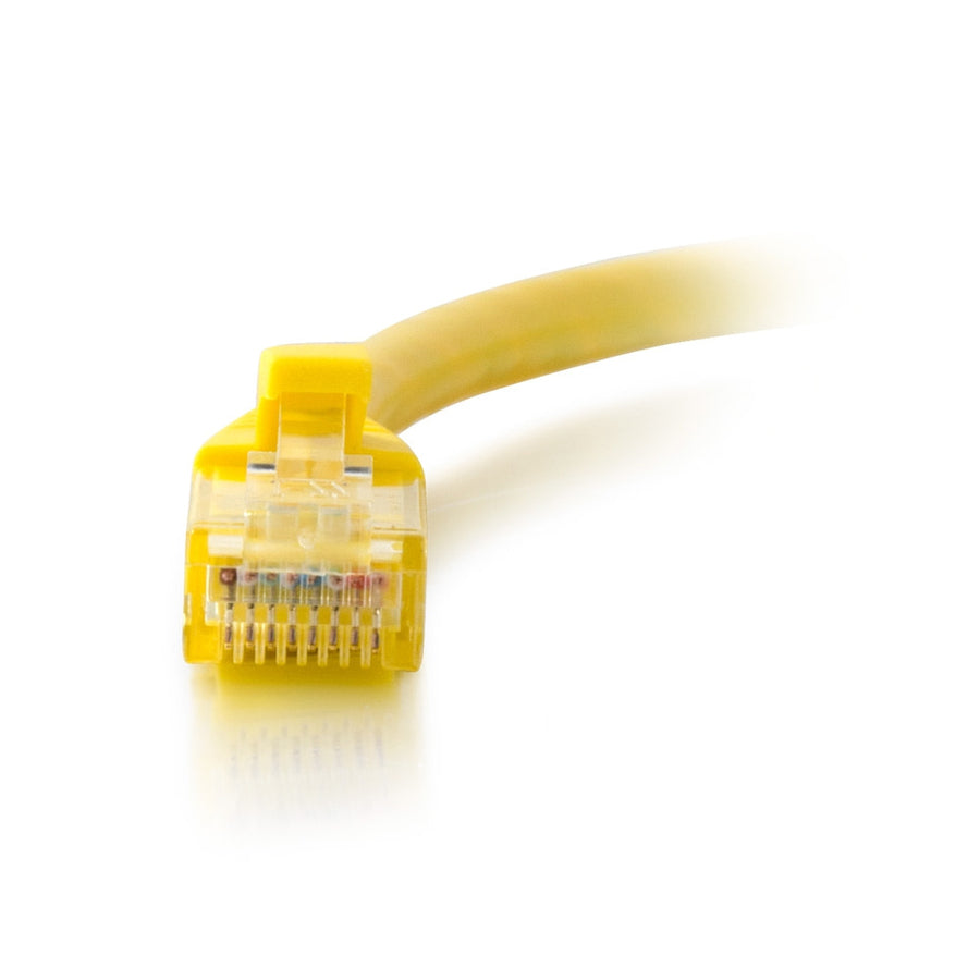 C2G 7ft Cat6a Snagless Unshielded (UTP) Ethernet Cable - Cat6a Network Patch Cable - PoE - Yellow — 50747