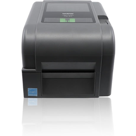 Brother Td-4420tn Desktop Direct Thermal/Thermal Transfer Printer - Monochrome - Label/Receipt Print - Fast Ethernet - USB - USB Host - Serial - With Cutter — TD4420TN