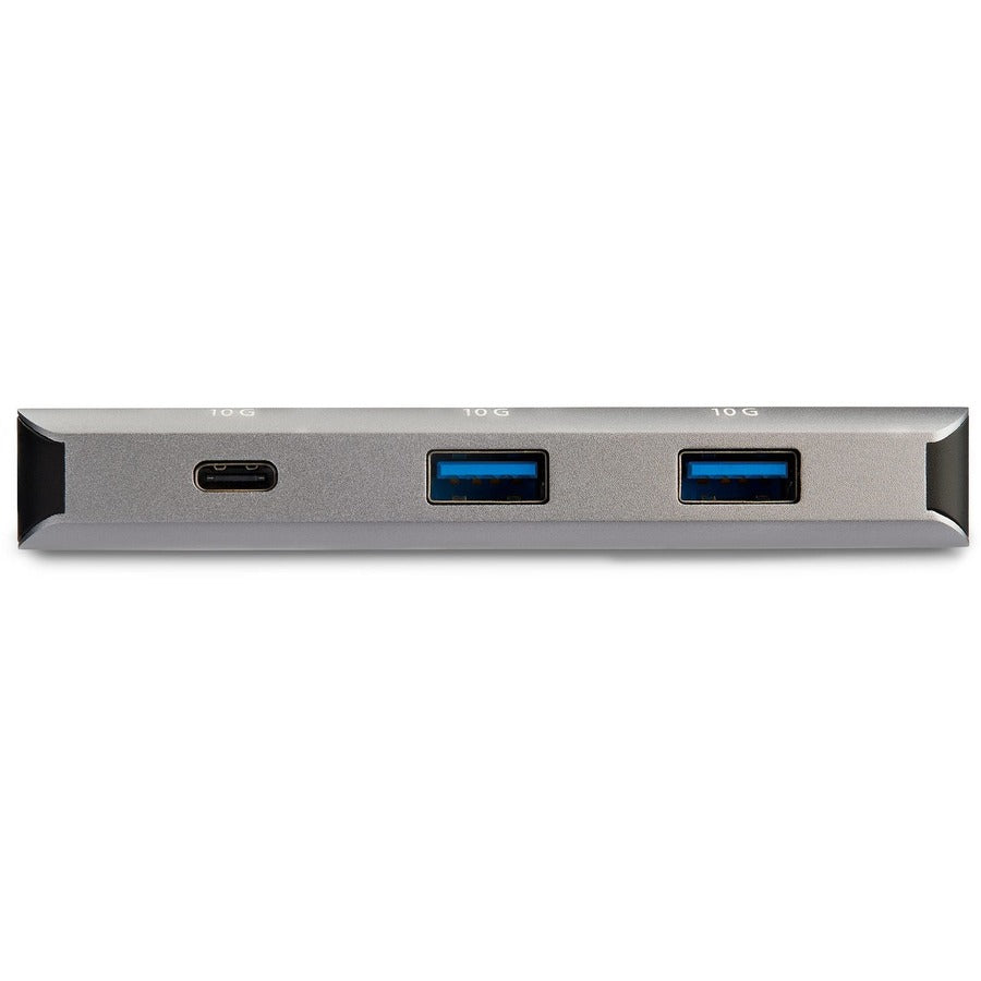 StarTech.com 3 Port USB C Hub with Gigabit Ethernet - 2x USB-A/1x USB-C - SuperSpeed 10Gbps USB 3.2 Gen 2 Type C Hub - USB Bus Powered — HB31C2A1CGB