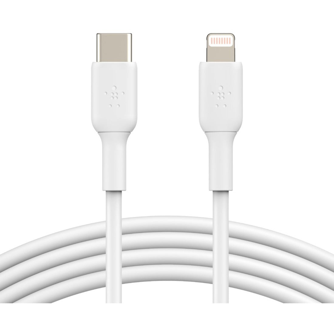 Belkin BoostCharge USB-C to Lightning Cable (1 meter / 3.3 foot, White) — CAA003bt1MWH
