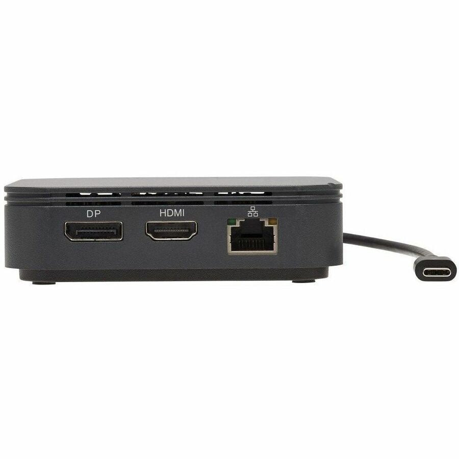 Eaton Tripp Lite Series Thunderbolt 3 Dual Monitor Docking Station - 8K/30Hz DisplayPort, 4K/60Hz HDMI, USB 3.2 Gen 2, GbE, 60W PD Charging - Black — MTB3-DOCK-04