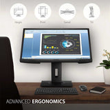 ViewSonic VG2440 24 Inch IPS 1080p Ergonomic Monitor with HDMI, DisplayPort, VGA, USB Inputs for Home and Office — VG2440