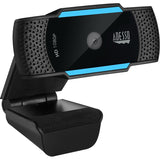 Adesso CyberTrack H5 1080P Webcam - 2.1 Megapixel - 30 fps - USB 2.0 - Auto Focus - Built-In MIC - Tripod Mount - Privacy Shutter Cover — Cybertrack H5