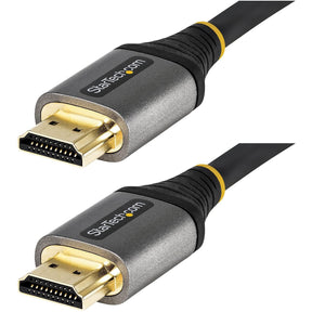 StarTech.com 6ft (2m) Premium Certified HDMI 2.0 Cable, High Speed Ultra HD 4K 60Hz HDMI Cable with Ethernet, HDR10, UHD HDMI Monitor Cord — HDMMV2M