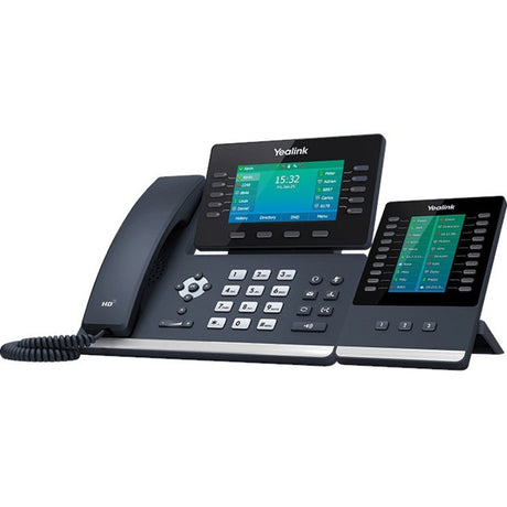 Yealink SIP-T54W IP Phone - Corded/Cordless - Corded/Cordless - Bluetooth, Wi-Fi - Wall Mountable, Desktop - Classic Gray — 1301081