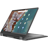 Lenovo Flex5 Chrome 14IAU 83AJ0000UX 14" Touchscreen Convertible 2 in 1 Chromebook - WUXGA - Intel Core i5 12th Gen i5-1235U - 8 GB - 256 GB SSD - English (US) Keyboard - Storm Gray — 83AJ0000UX