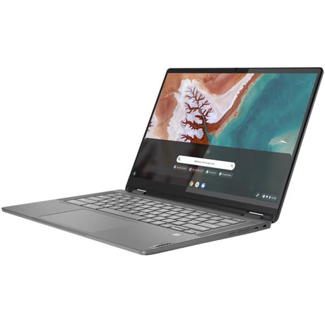 Lenovo Flex5 Chrome 14IAU 83AJ0000UX 14" Touchscreen Convertible 2 in 1 Chromebook - WUXGA - Intel Core i5 12th Gen i5-1235U - 8 GB - 256 GB SSD - English (US) Keyboard - Storm Gray — 83AJ0000UX