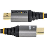 StarTech.com 13ft (4m) Premium Certified HDMI 2.0 Cable, High Speed Ultra HD 4K 60Hz HDMI Cable w/ Ethernet, HDR10, UHD HDMI Monitor Cord — HDMMV4M