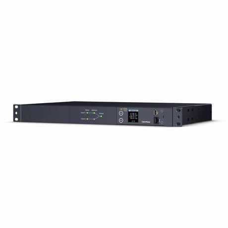 CyberPower PDU24001 Single Phase 100 - 120 VAC 15A Metered ATS PDU — PDU24001