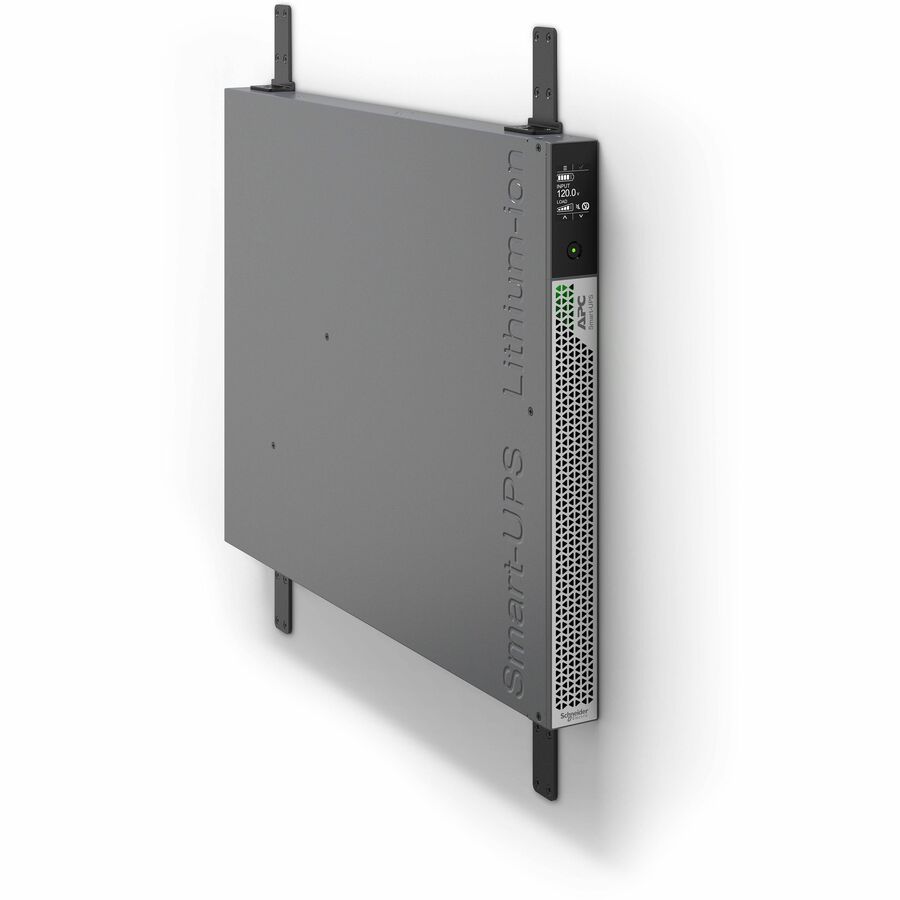 APC Smart-UPS Ultra On-Line, 2200VA, Lithium-ion, Rack/Tower 1U, 120V, 5x 5-20R, 1x L5-20R NEMA outlets, Network Card, Extended runtime, W/rail kit — SRTL2K2RM1UNC